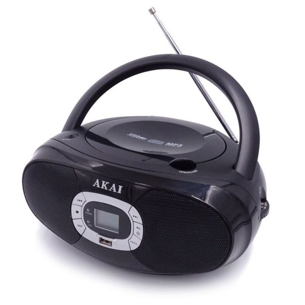AKAI Prenosivi bluetooth radio BM004A-614, crna - EP2168757
