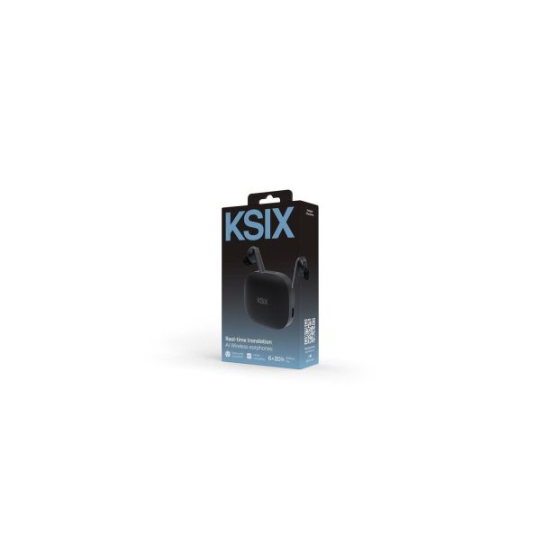 KSIX Bluetooth slušalice BTW07N UltimAI AI, crna - EP2806973