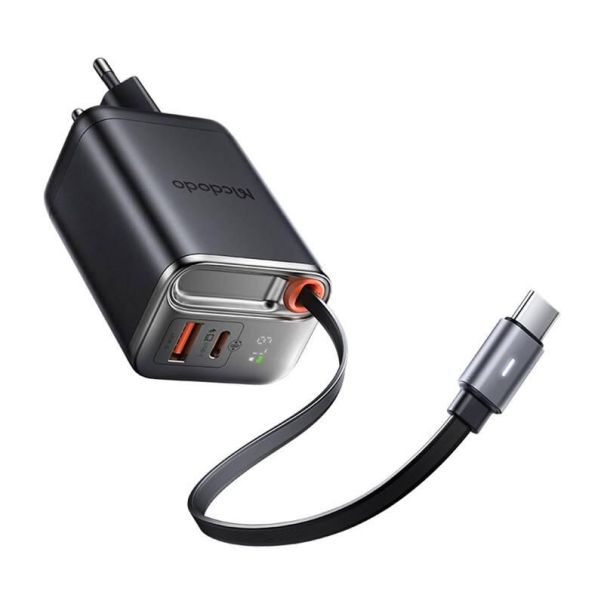 MCDODO Punjač CH-4100, 67W, sa kablom USB-C, (65cm), crna - EP2855301