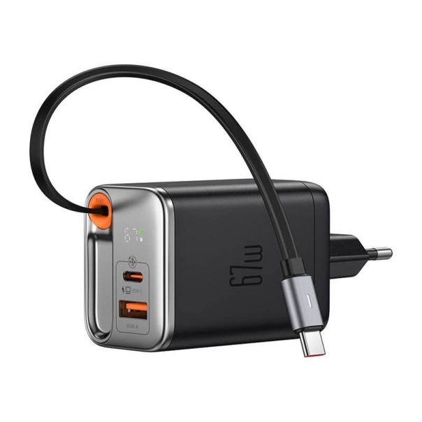 MCDODO Punjač CH-4100, 67W, sa kablom USB-C, (65cm), crna - EP2855301