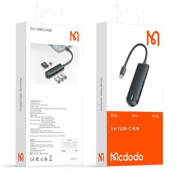 MCDODO HUB HU-1430 HUB 5u1 - EP2828497