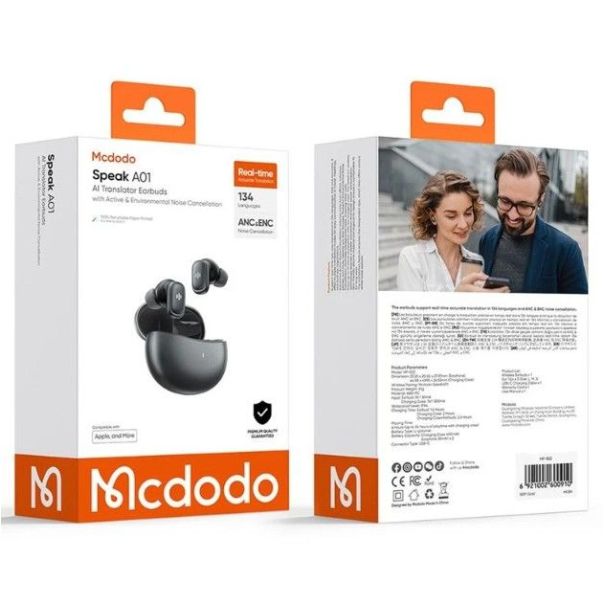 MCDODO Bluetooth slušalice HP-8220 sa AI prevodom komunikacije - EP2828506