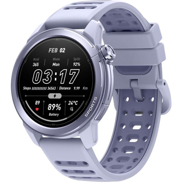 MIBRO Pametni sat GS ACTIVE2, GPS, 2 narukvice, ljubičasta - EP3111137