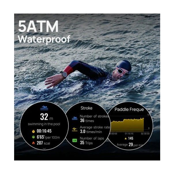 MIBRO Pametni sat GS PRO2, GPS, 1.43