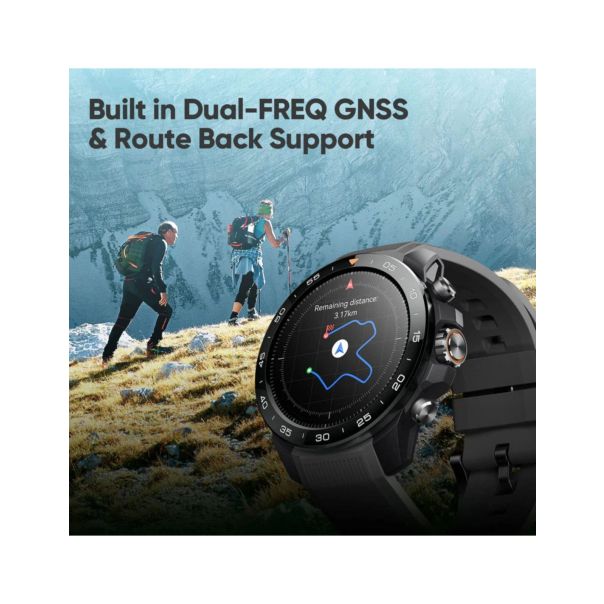 MIBRO Pametni sat GS EXPLORER S, GPS, 2 narukvice, crna/narandžasta - EP3111143