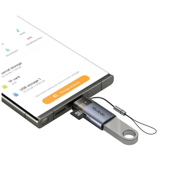 MCDODO Adapter OT-7600 2U1 USB-A na USB-C, sa čitačem kartica - EP2828494