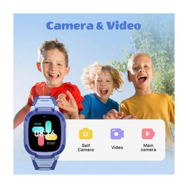 MIBRO Pametni sat za decu P6, GPS, SIM, 128GB, siva - EP3111152