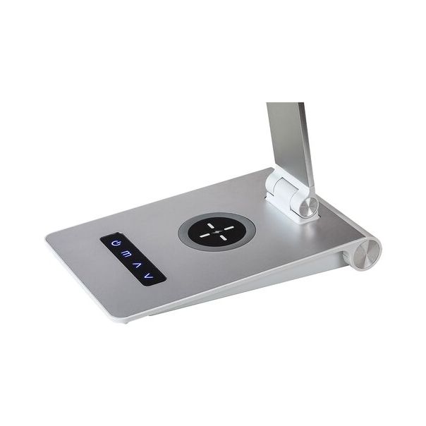 Rabalux Stona lampa Nilfgard LED 13W srebrna (2029) - 2029-1-1