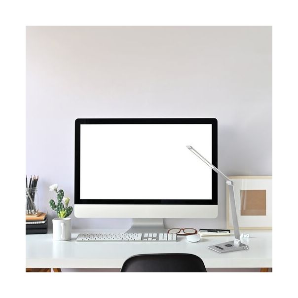 Rabalux Stona lampa Nilfgard LED 13W srebrna (2029) - 2029-1-1