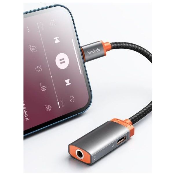 MCDODO CA-6710 ADAPTER 2u1 Lightning na 3.5mm ŽENSKI + LIGHTNING - 37762