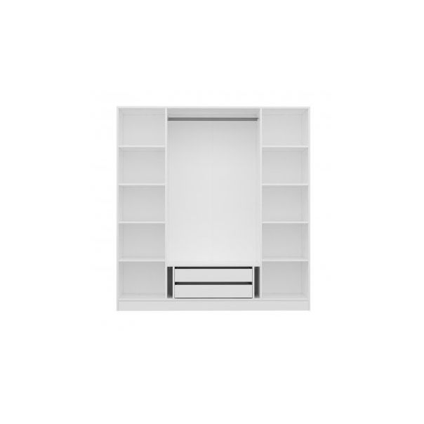 HANAH HOME Ormar Kale Mebran 4772, bela - 203736