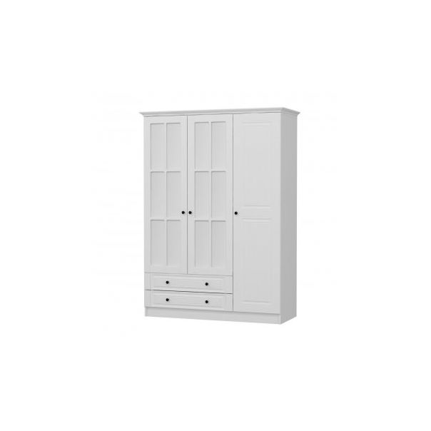 HANAH HOME Ormar sa ogledalom Kale 3 Mebran Kapak 210, bela - 203740