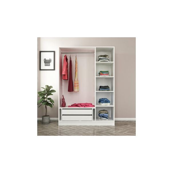 HANAH HOME Ormar Kale 2288, bela - 203742