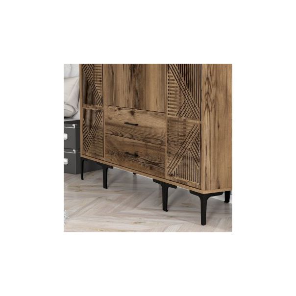 HANAH HOME Ormar Kumsal PTP, braon - 203764