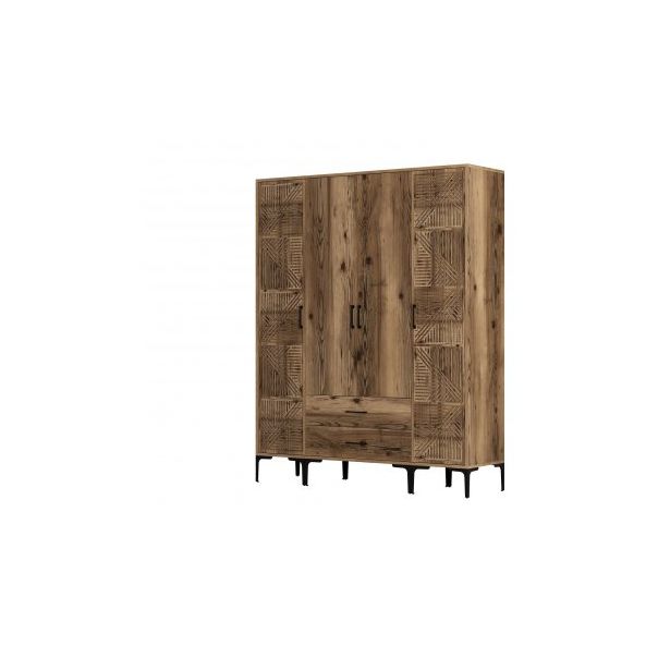 HANAH HOME Ormar Kumsal PTP, braon - 203764