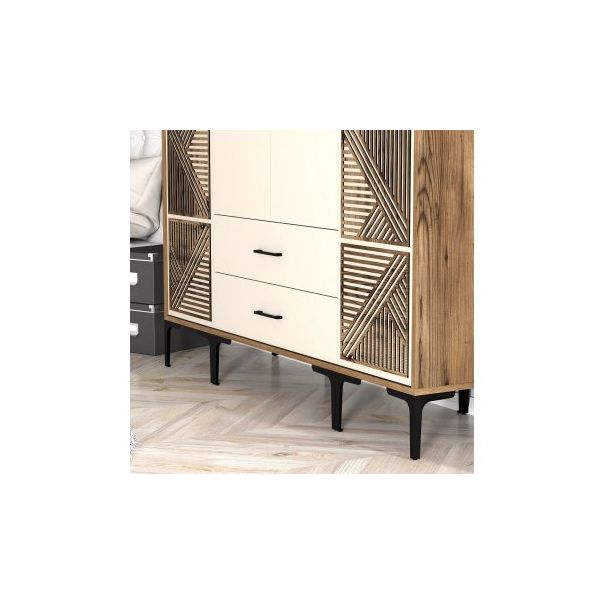 HANAH HOME Ormar Kumsal PTP, braon/krem - 203766