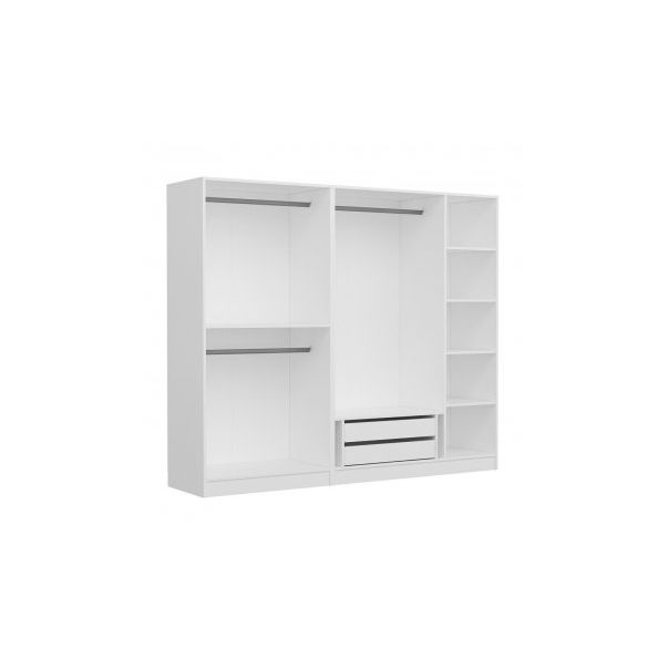 HANAH HOME Ormar Kale 190, bela - 203790