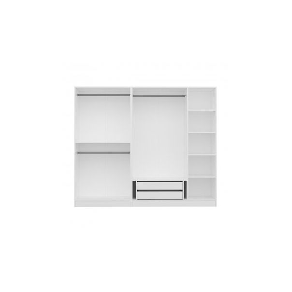 HANAH HOME Ormar Kale 190, bela - 203790