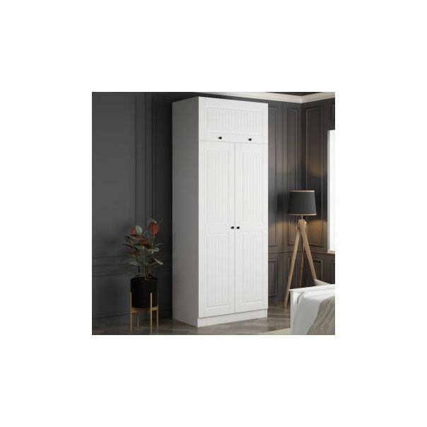 HANAH HOME Ormar Kale 2235, bela - 203795