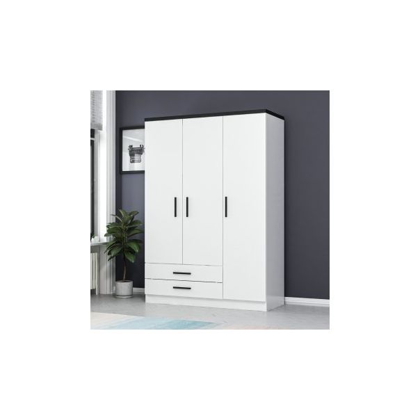 HANAH HOME Ormar Kale 2248, bela - 203806