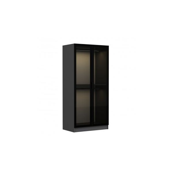 HANAH HOME Garderober Kale Glass Anthracite 190 - 203808