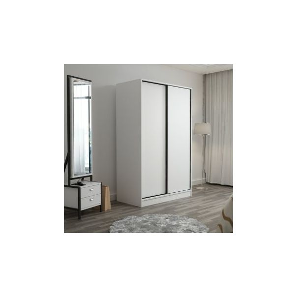 HANAH HOME Klizni ormar Kale 2307, bela - 203836