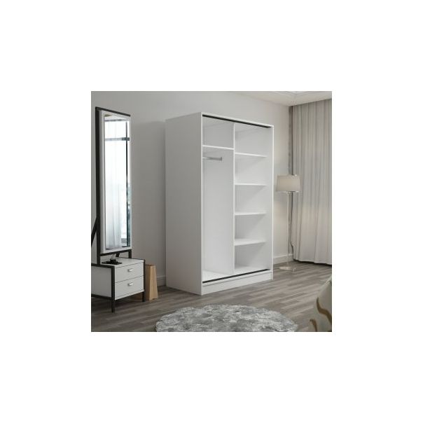 HANAH HOME Klizni ormar Kale 2307, bela - 203836