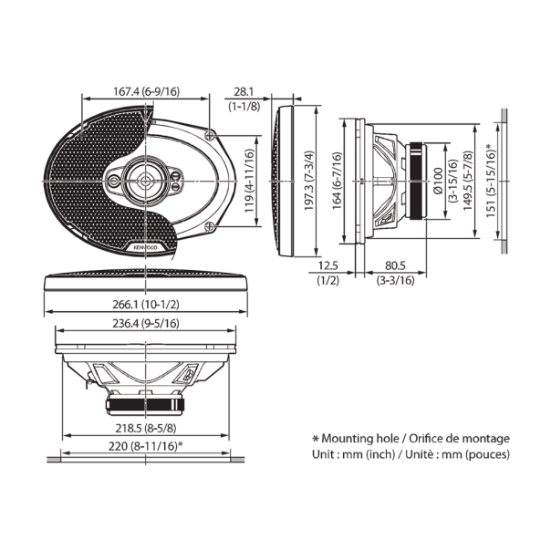 Kenwood KFC-PS6987 - 20391-1
