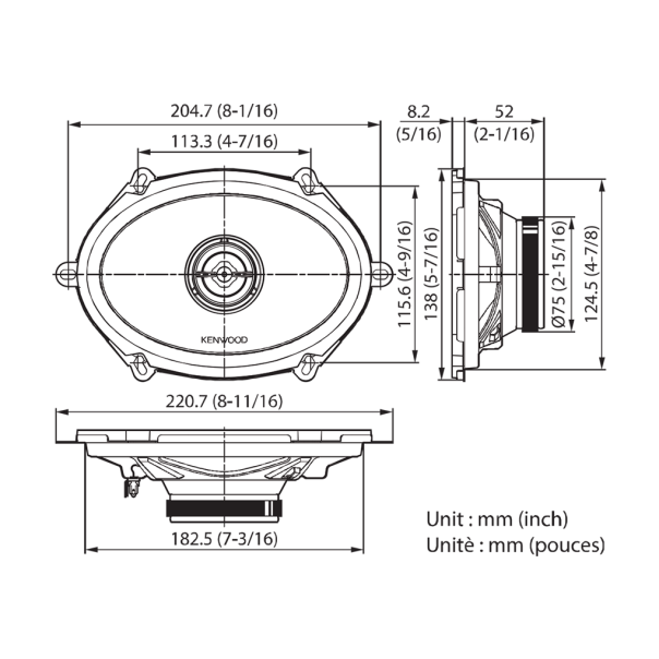 Kenwood KFC-PS5797C - 20392-1