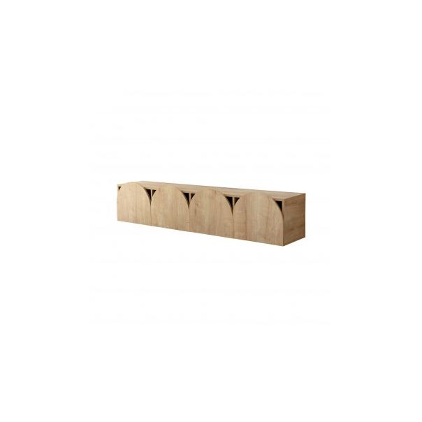 HANAH HOME TV polica Mesta Oak - 204075