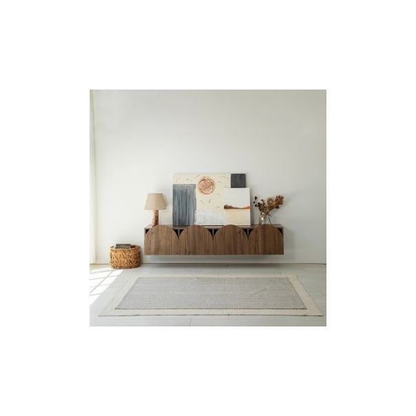 HANAH HOME TV polica Mesta Walnut - 204076