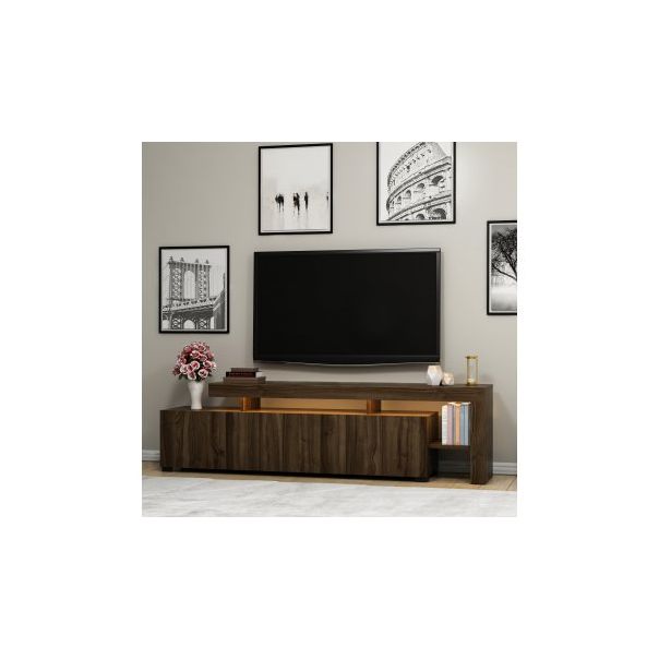 HANAH HOME TV polica Beliz Walnut - 204106