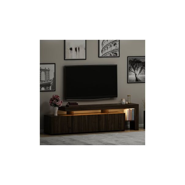 HANAH HOME TV polica Beliz Walnut - 204106