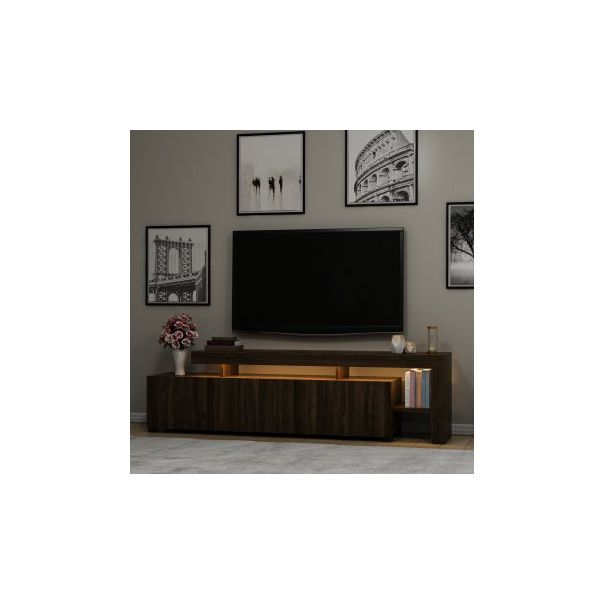 HANAH HOME TV polica Beliz Walnut - 204106