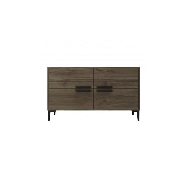 HANAH HOME TV polica Ctn Walnut - 204129