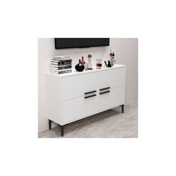 HANAH HOME TV polica Ctn, bela - 204130