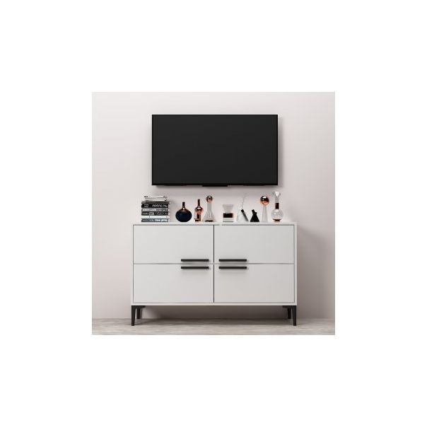 HANAH HOME TV polica Ctn, bela - 204130