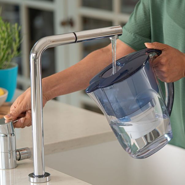 AQUA OPTIMA Bokal za filtriranje vode 2.8L Oria sa 9 filter, plava - 20475