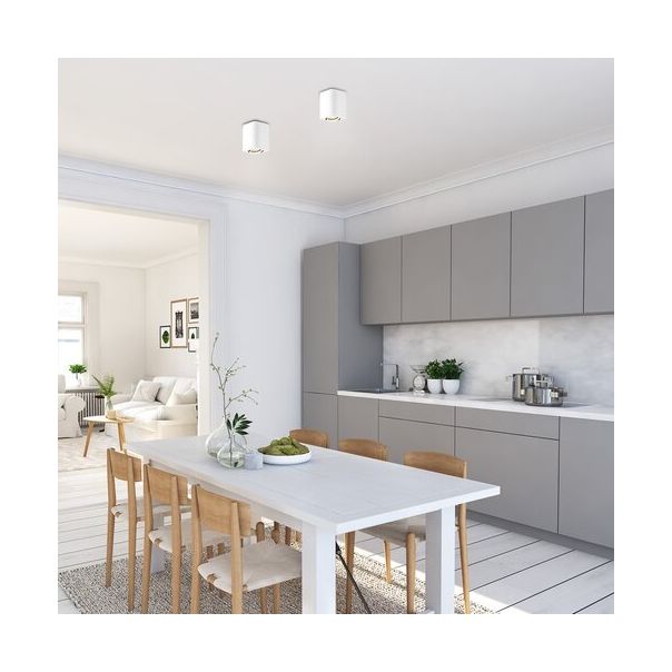 Rabalux Ugradna i nadgradna rasveta Kobald GU10 1x MAX 42W mat belo (2050) - 2050-1-1