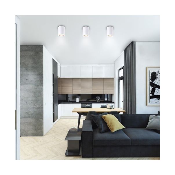 Rabalux Ugradna i nadgradna rasveta Kobald E27 1x MAX 25W mat belo (2056) - 2056-1