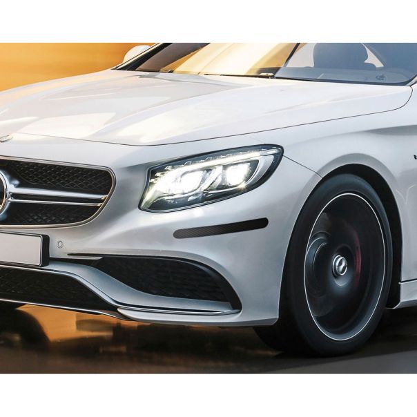 LAMPA ACCESSORIES Zaštita branika 2kom carbon look 31X3.5cm - 20598