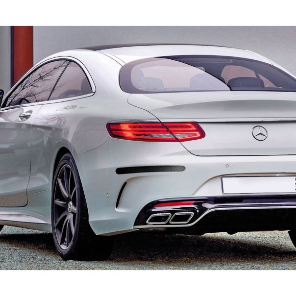 LAMPA ACCESSORIES Zaštita branika 2kom carbon look 31X3.5cm - 20598