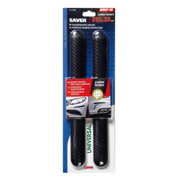 LAMPA ACCESSORIES Zaštita branika 2kom carbon look 31X3.5cm - 20598