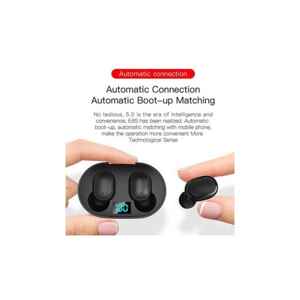 AIRPODS Bluetooth slušalice 3G E6S, crna - 206318