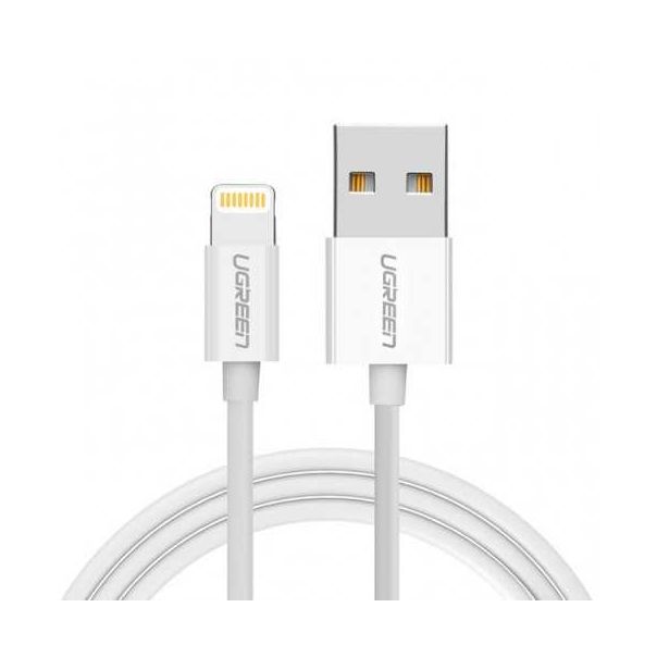 UGREEN USB kabl USB 2.0 A na Lightning US155 2m, bela - 20730