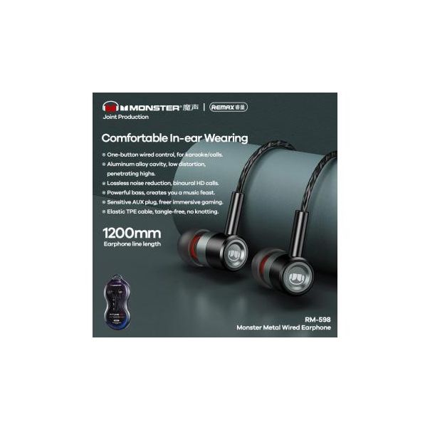 REMAX  Slušalice za mobilni RM-598a, bela - 207377