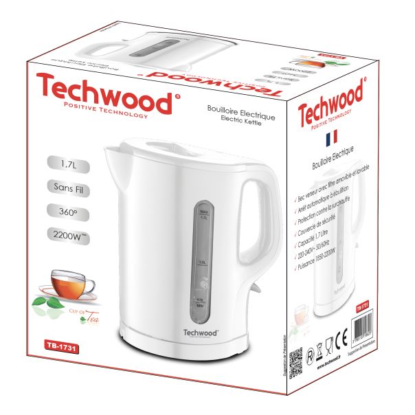 TECHWOOD Ketler TB-1731, bela - 20797