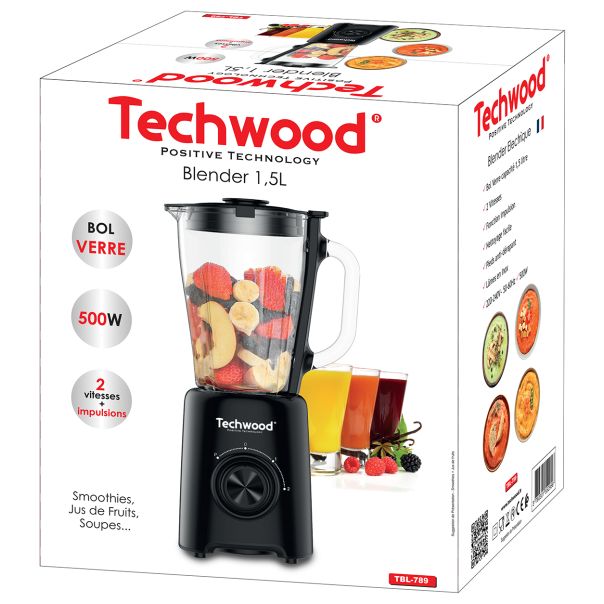 TECHWOOD Blender TBL-789, crna - 20809-1