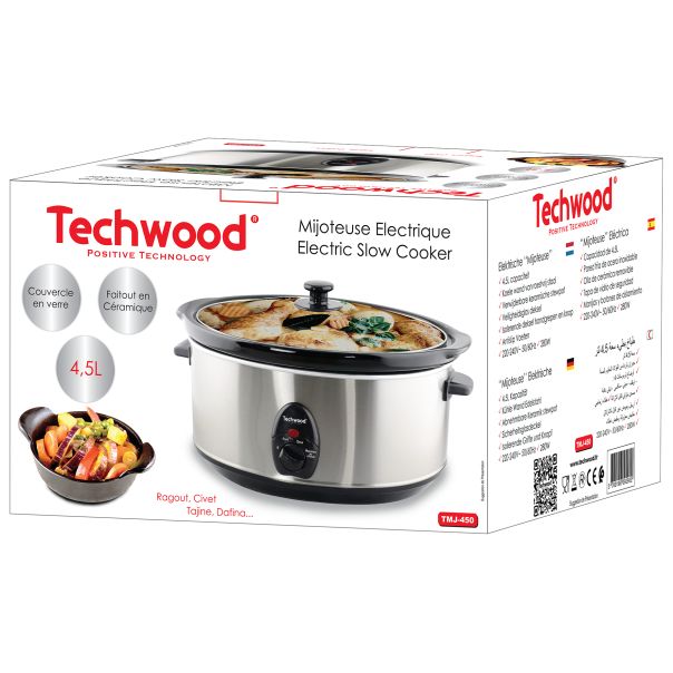 TECHWOOD Aparat za sporo kuvanje TMJ-450 - 20829-1