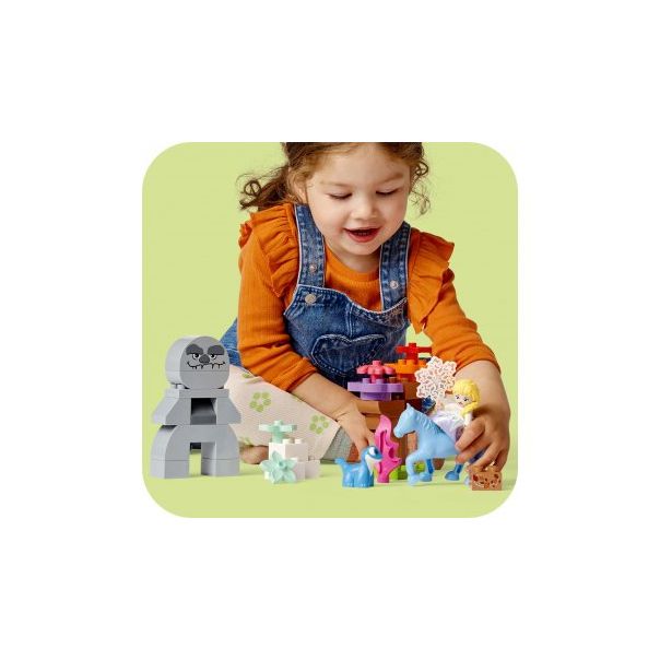 LEGO DUPLO 10418 Elsa i Bruni u Začaranoj šumi - 208550